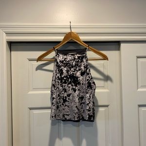 Hollister velvet Crop Top,size:L